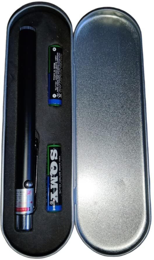 Justakeit Red Laser Light Ultra Powerful Red Laser Pointer Pen Beam Light Presentation image 1