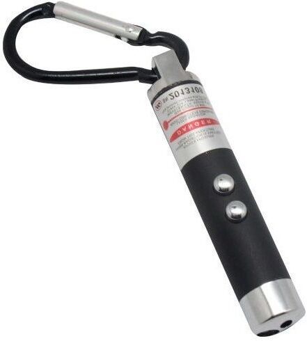 HAIZR Pocket Laser Light, Laser Torch with Emergency LED Light and Key Chain Hook-picture-29