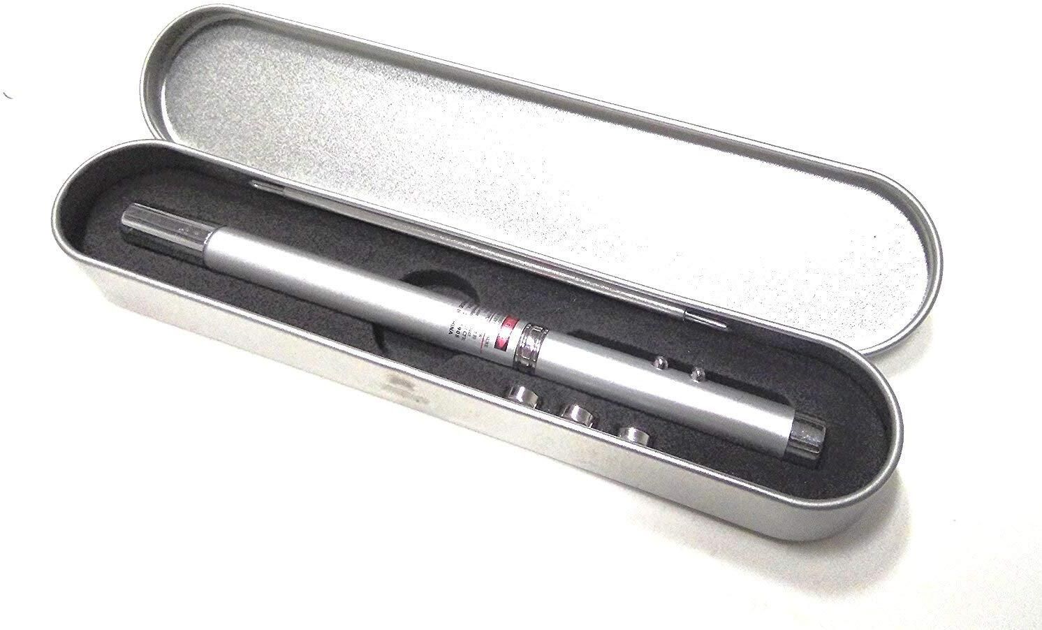 jazam 5 In 1 Multipurpose Gadget With Torch, Laser Pointer, Magnet,Pen In Gift Box A4-picture-30