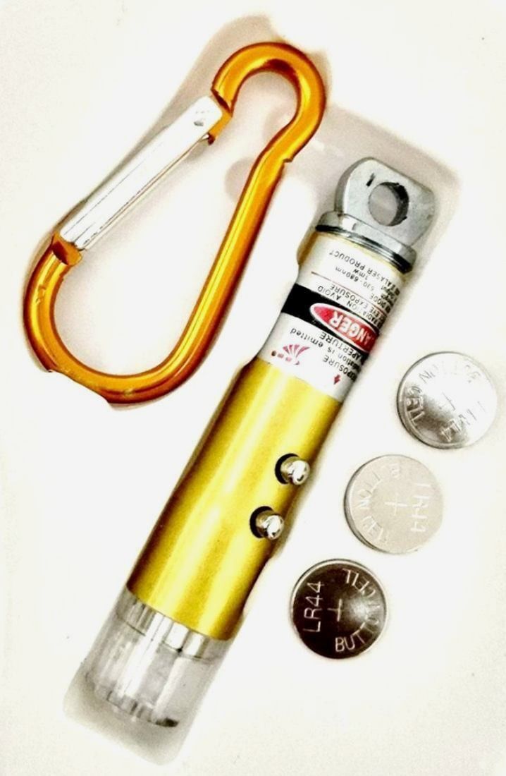 OWPQZR 3in1 Laser Pointer Laser Torch Key Chain(650 nm, multi Color)-picture-28