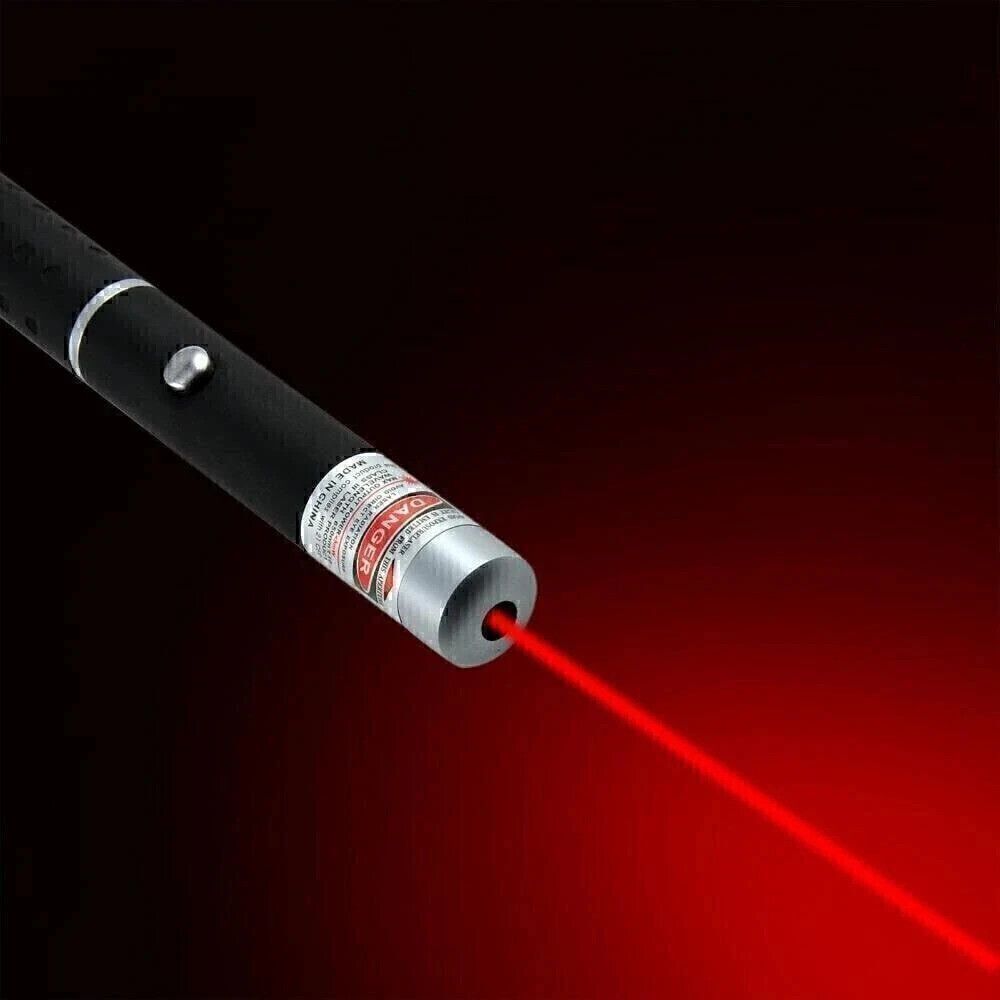 EIS Red Laser Pointer with Adjustable Antena Cap Presentation Pen Pointer Star-image-35