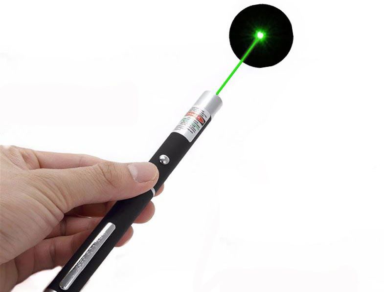 WAWA Green Laser Stylish Disco Light Pointer Pen with Adjustable Cap Heavy Beam W45-picture-45