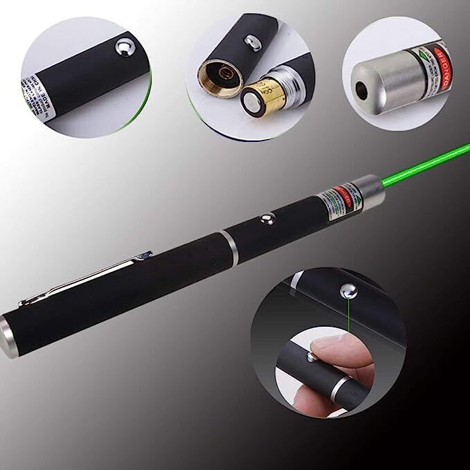 Kmc kidoz Green Laser Pointer Powerful Laser Pen for Party, Disco Lite-image-34