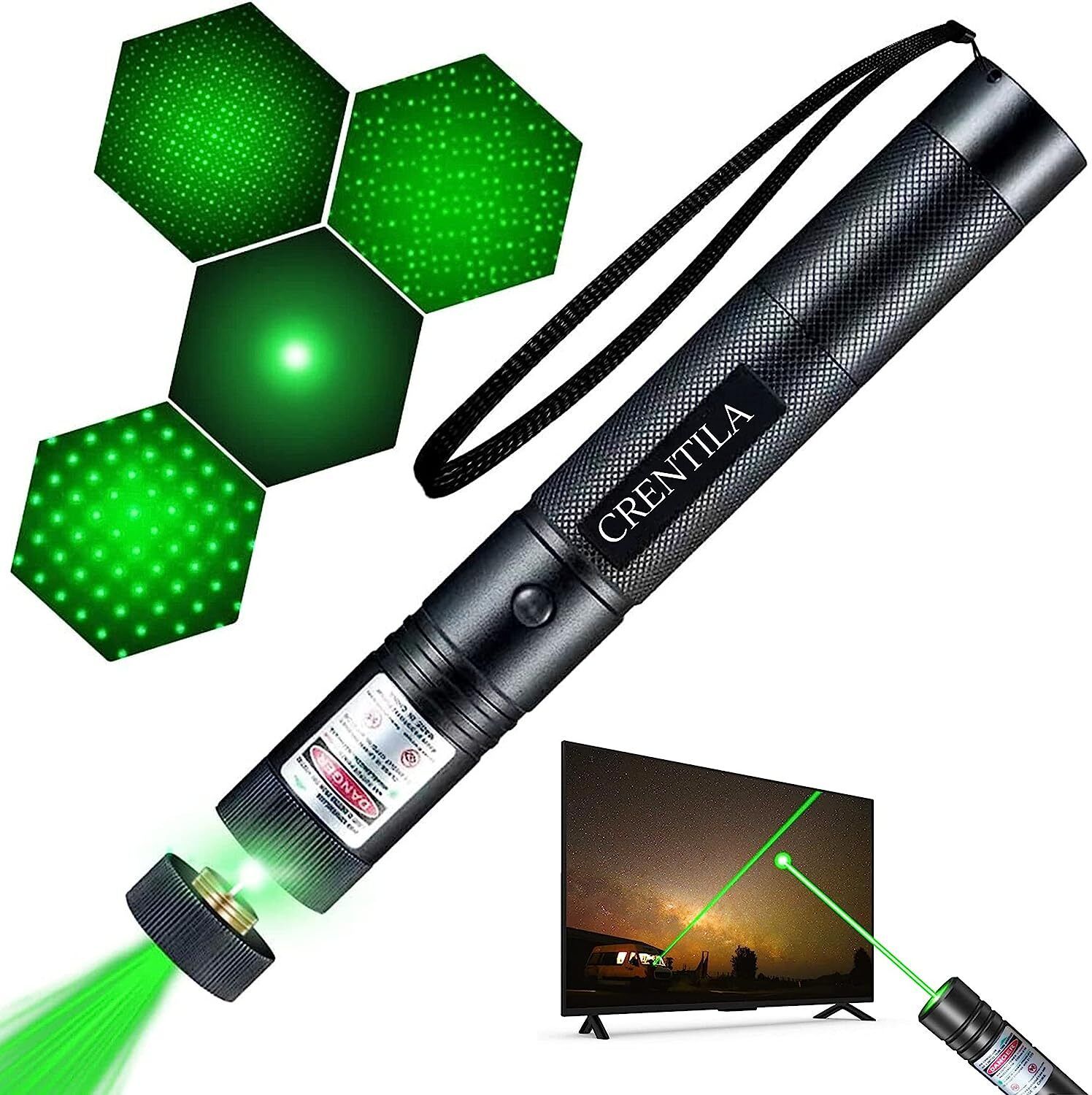 Niavaa Green Laser Pointer Military burning Party Pen Disco Light + Battery Disco C91-picture-19