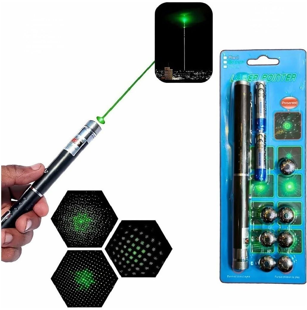 MY BABY LOVE A PERFECT CARE Laser-Pointer-Pen with 7-Interchangeable Pattern Heads-picture-25