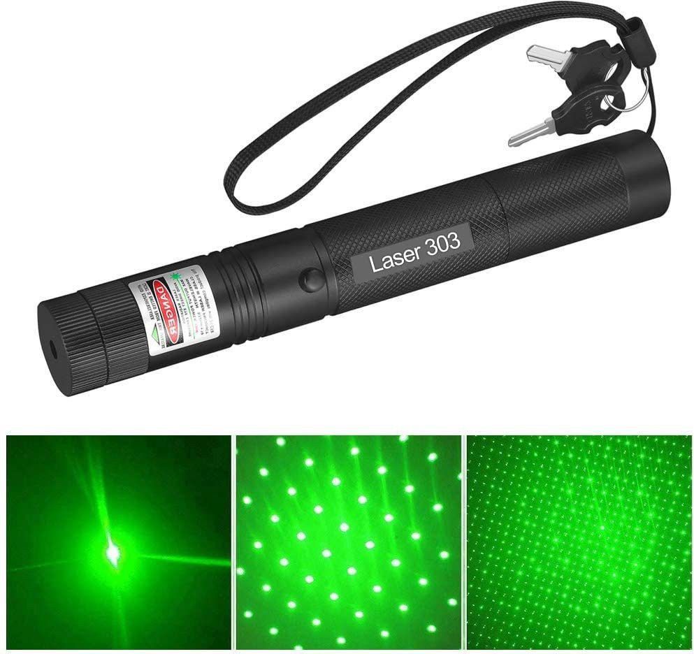 NHB BOUTIQUE 500mW Rechargeable Green Laser Pointer And Disco Light with Adjustable Cap-image-35