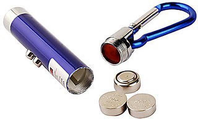 SNTZR 3in1 Laser Pointer Laser Torch Key Chain(650 nm, multi Color)-picture-15