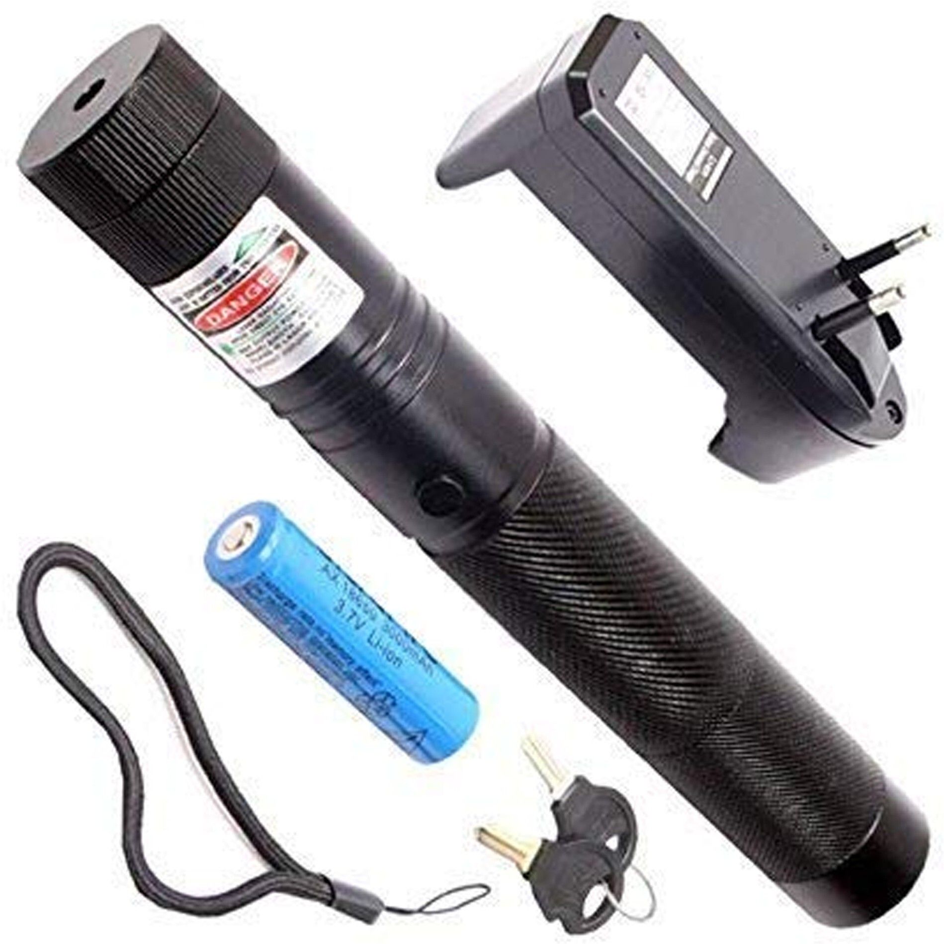 Point Zero 5 in 1 Effect Green Beam Laser Light Rechargeable Green Laser Pointer-image-14