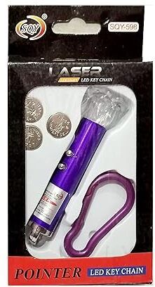 MAMAMOON 3in1LED Color Light+Torch Keychain+Laser Pointer