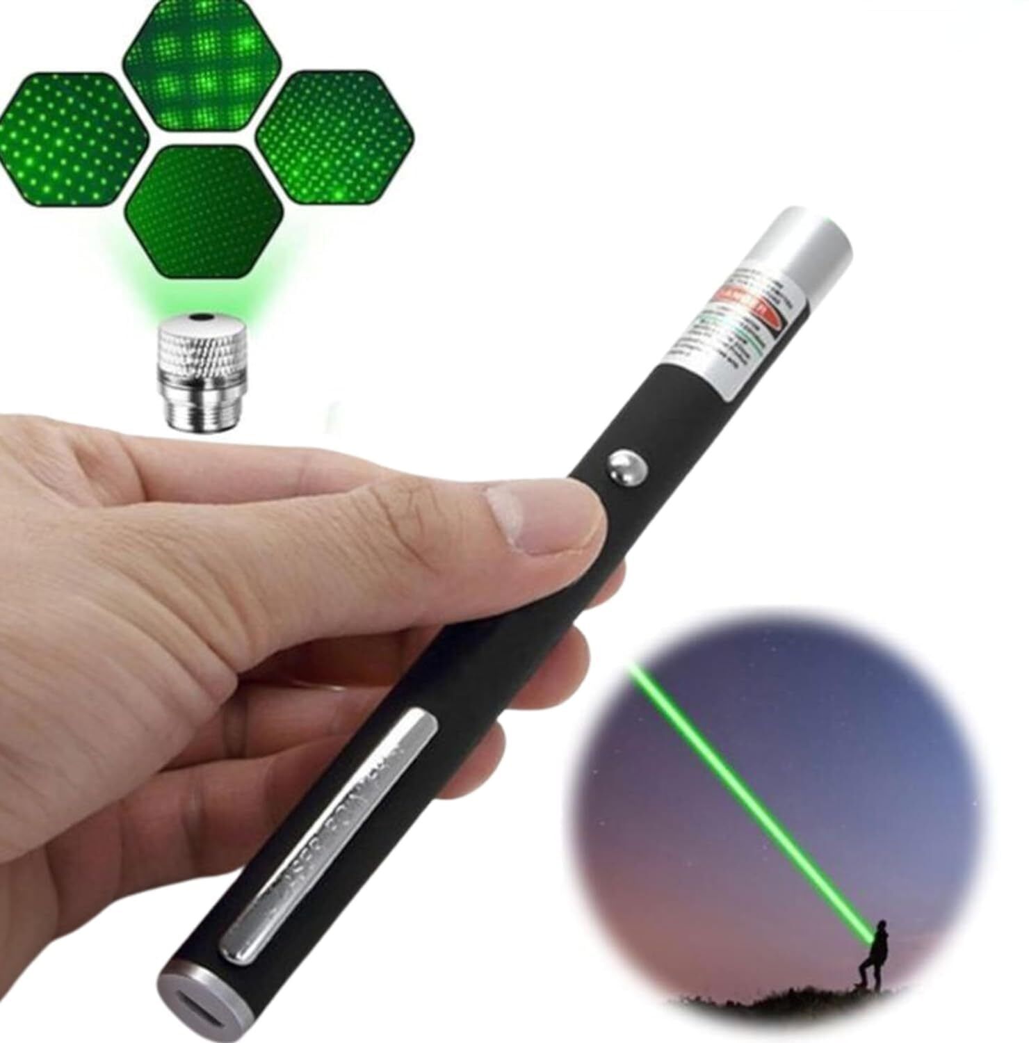 AJEXIM Standard Laser Light Pointer With Different Modes