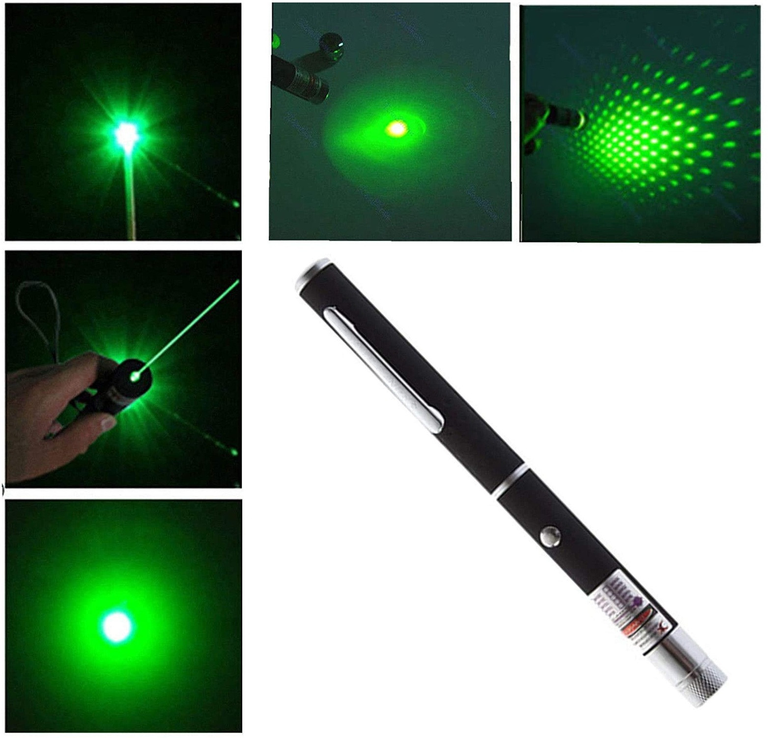 MILLENSIUM Green Laser Light Pointer with Different Modes | Long Range Distance | Party image 1