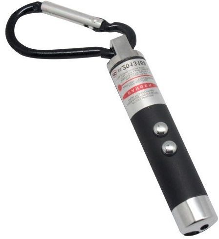 GLARIXA Pocket Laser Light, Laser Torch with Emergency LED Light and Key Chain Hook-picture-13