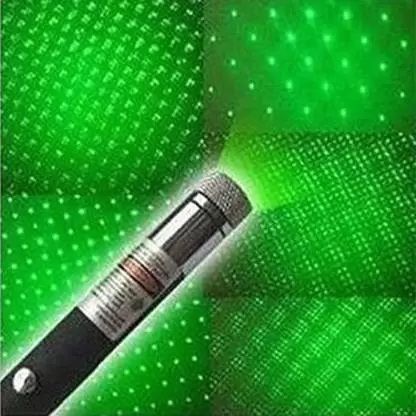 BMC Green Ray Laser Pointer Light Visible Beam with Star Head Caps for Kids & Office-image-42