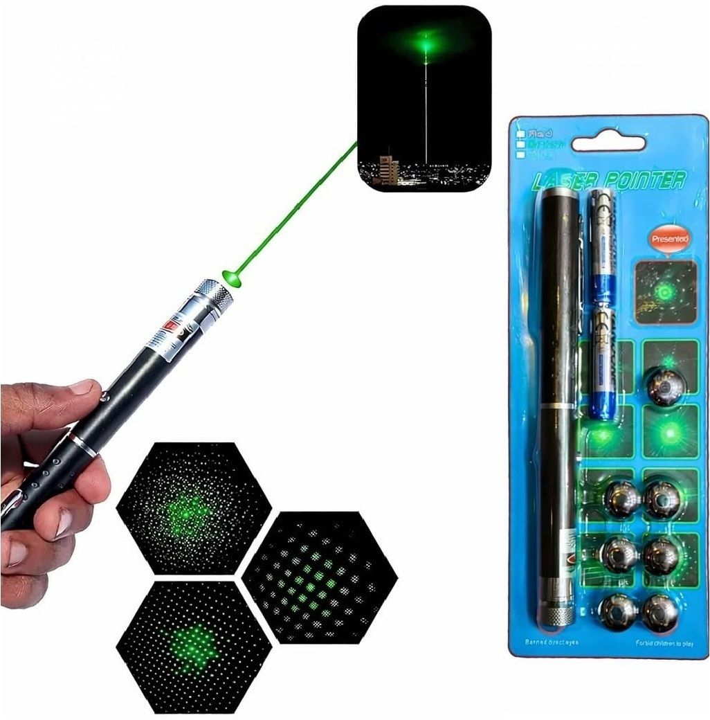 MY BABY LOVE A PERFECT CARE Laser-Pointer Pen with 7-Interchangeable Pattern Heads-image-48