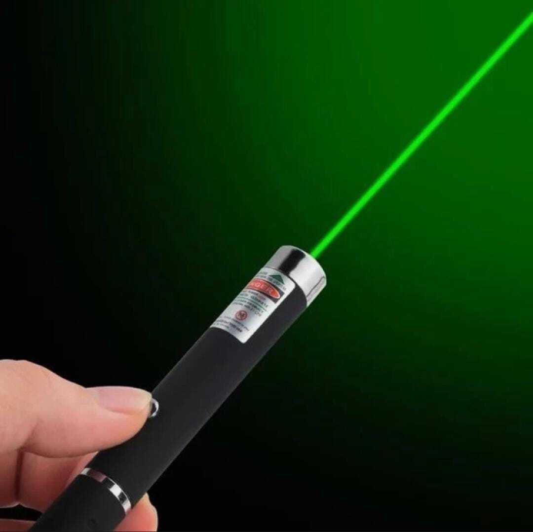 PEMG Laser Light Disco Pointer Pen Laser Beam with Adjustable Antena V8(600 nm,Green)-image-8