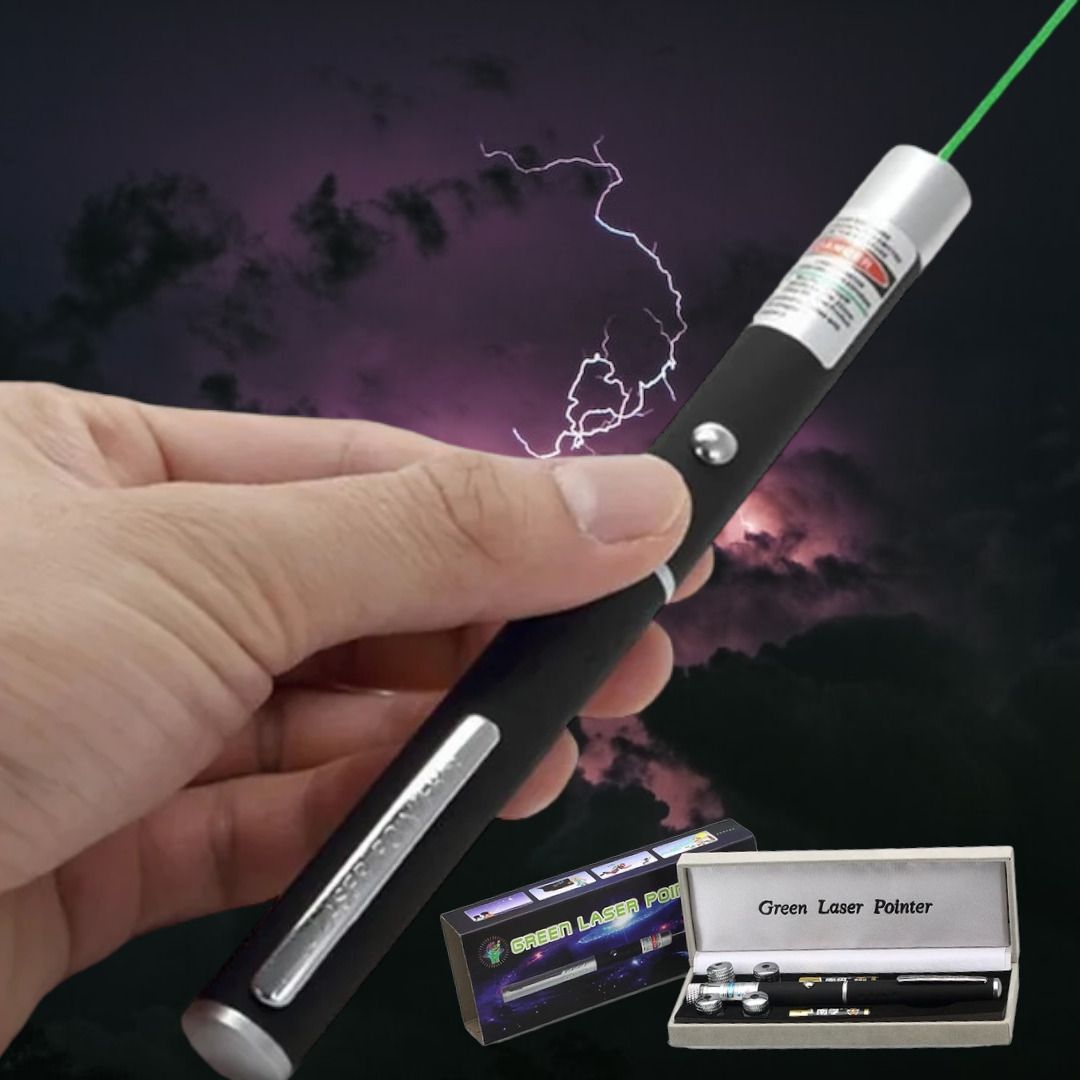 Jantrex 2 Aaa Battery Enabled Pet Interactive Toy Flashlight Green Laser Light Star Pen-image-10