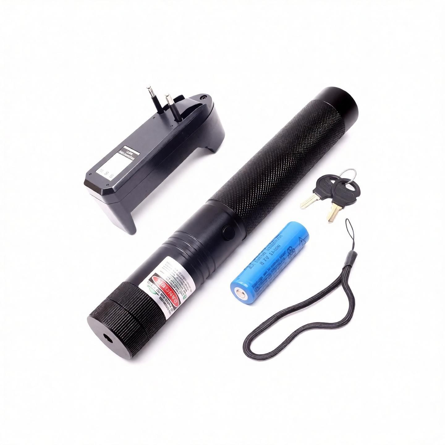 PinakaEStore 2000-5000m Green Laser Light 1200mAh Rechargeable Powerful Toy Pointer-picture-43