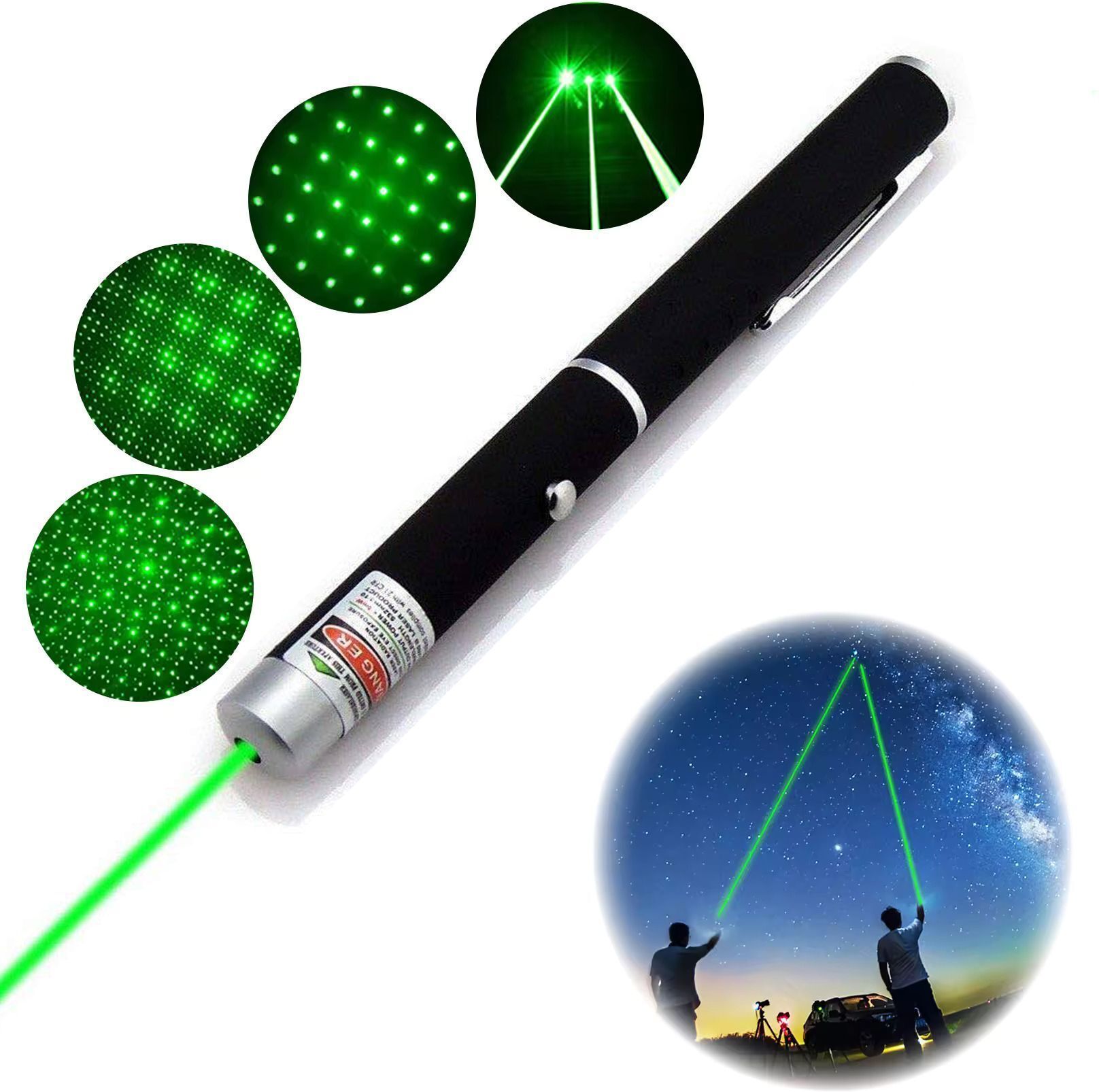 GMHZRP Green Multipurpose Laser Light Purabelle Disco Pointer Pen-image-11