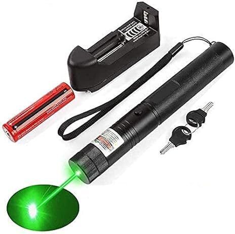 PICSTAR Rechargeable Laser Pointer Party Pen Disco Light 5 Mile 100mW Light with Charger-picture-26