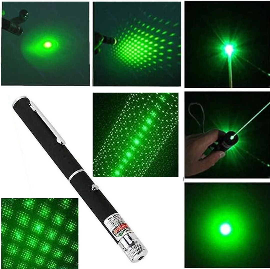 MILLENSIUM Green Laser Light Pointer with Different Modes | Long Range Distance | Party image 1