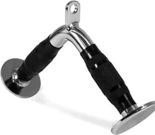 V-Shaped Tricep Push Down Bar with Rubber Grip Lat Pulldown