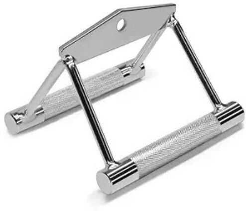 Seated Row Handle – Heavy-Duty Double D Row Handle for Cable Machine Lat Pulldown