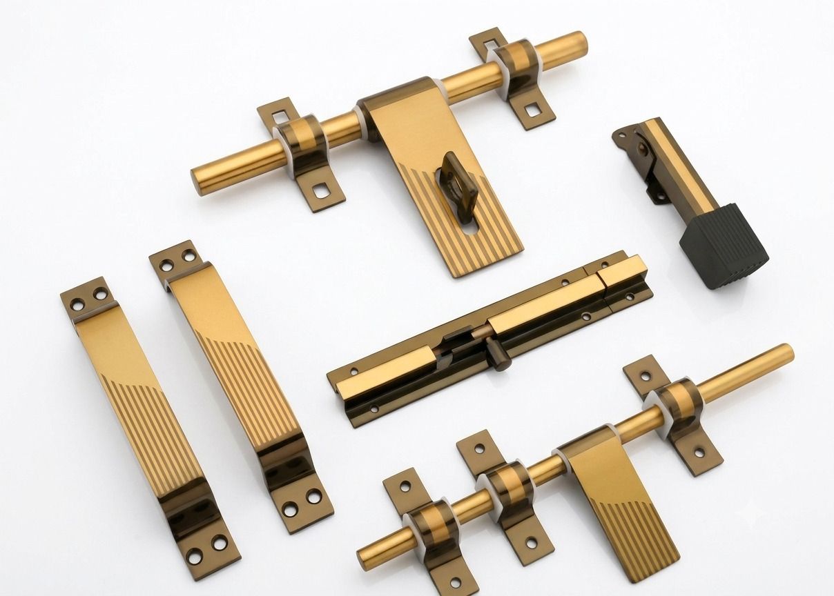 fortik Stainless Steel Glossy, Polished Door levers-picture-34