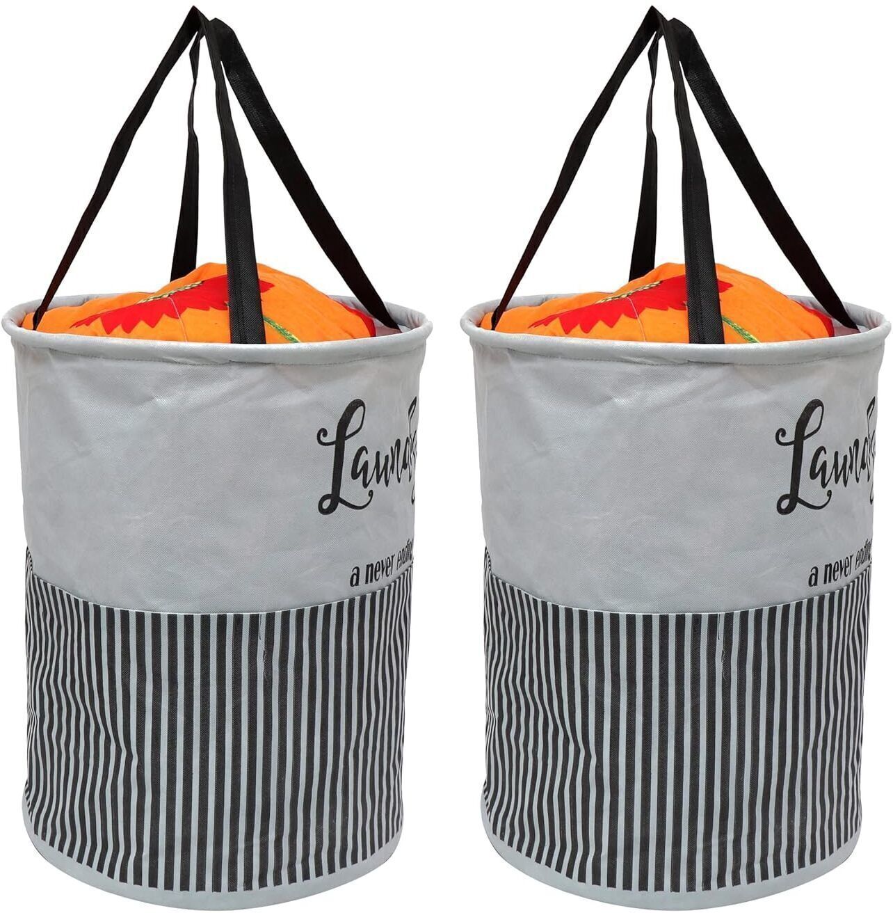 45 L Grey Laundry Bag