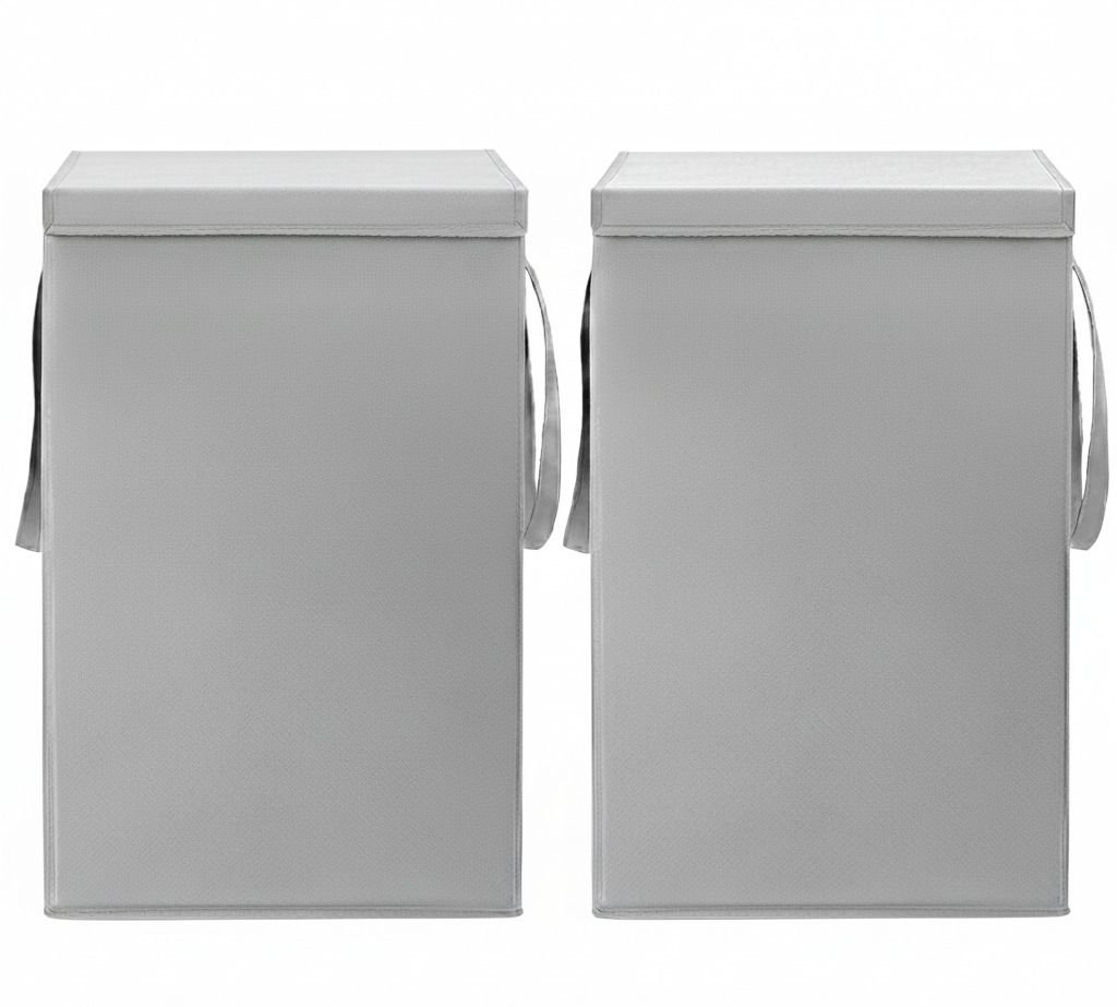 aravills 75 L Grey Laundry Basket-picture-28
