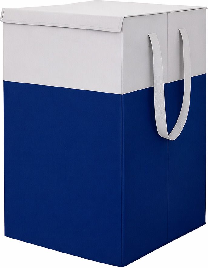 hoomora 75 L Grey, Blue Laundry Basket-picture-28