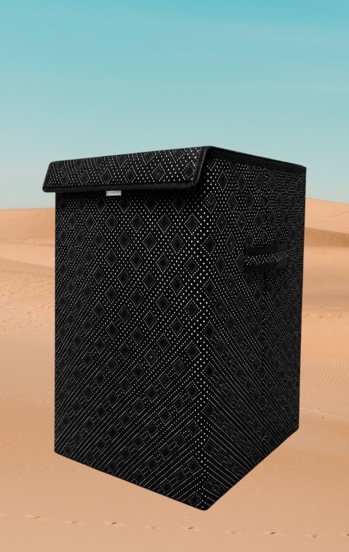 gemstones 1 L Black Laundry Basket-picture-43