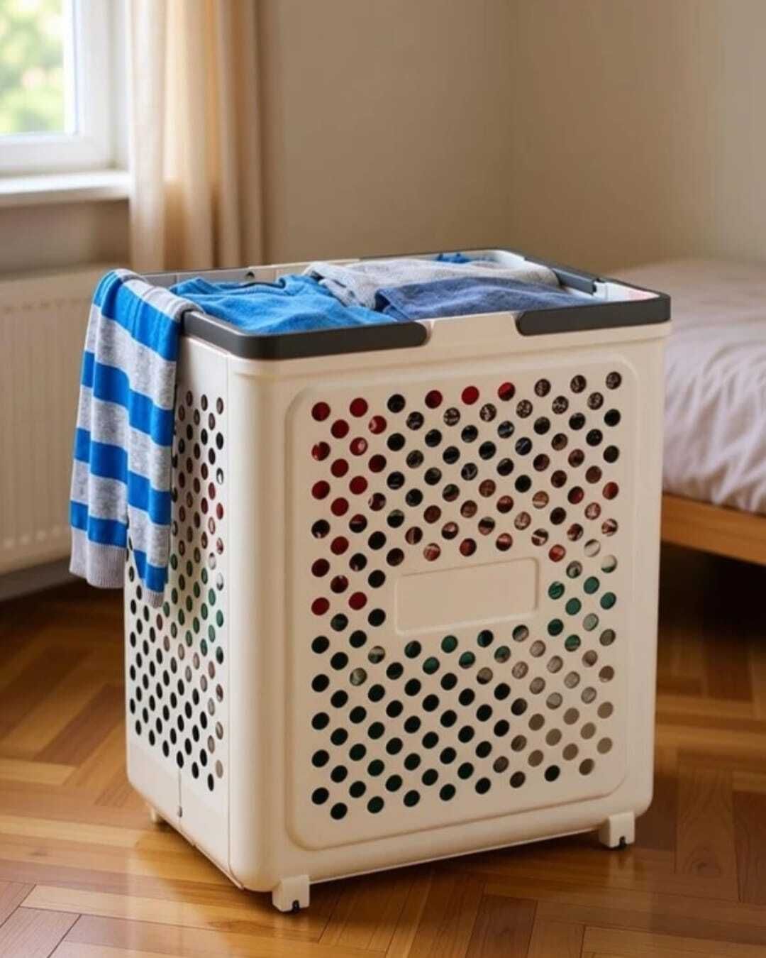 Laundry Basket A Laundry Trolley-image-30