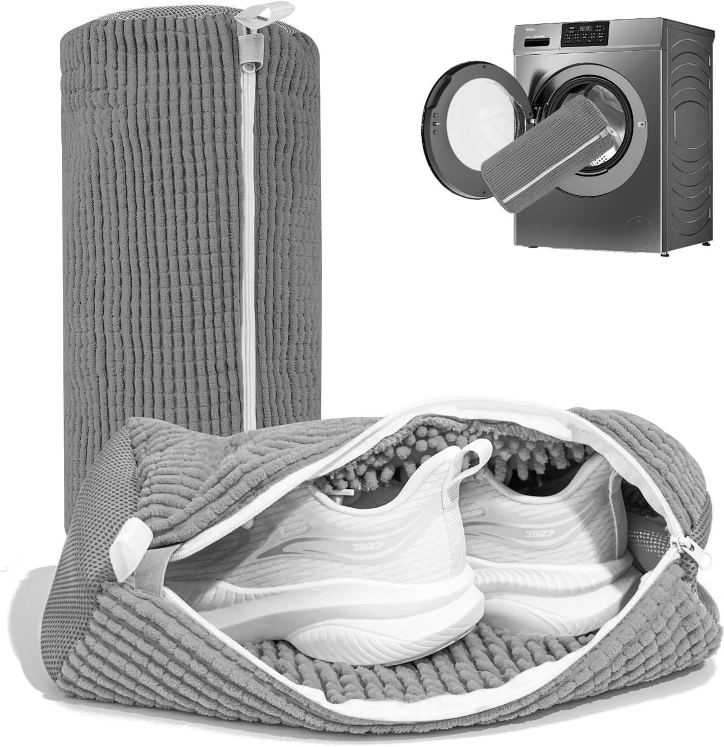 360 Degree Deep Clean Sneaker Washing Machine Laundry Bag Laundry Trolley-image-43