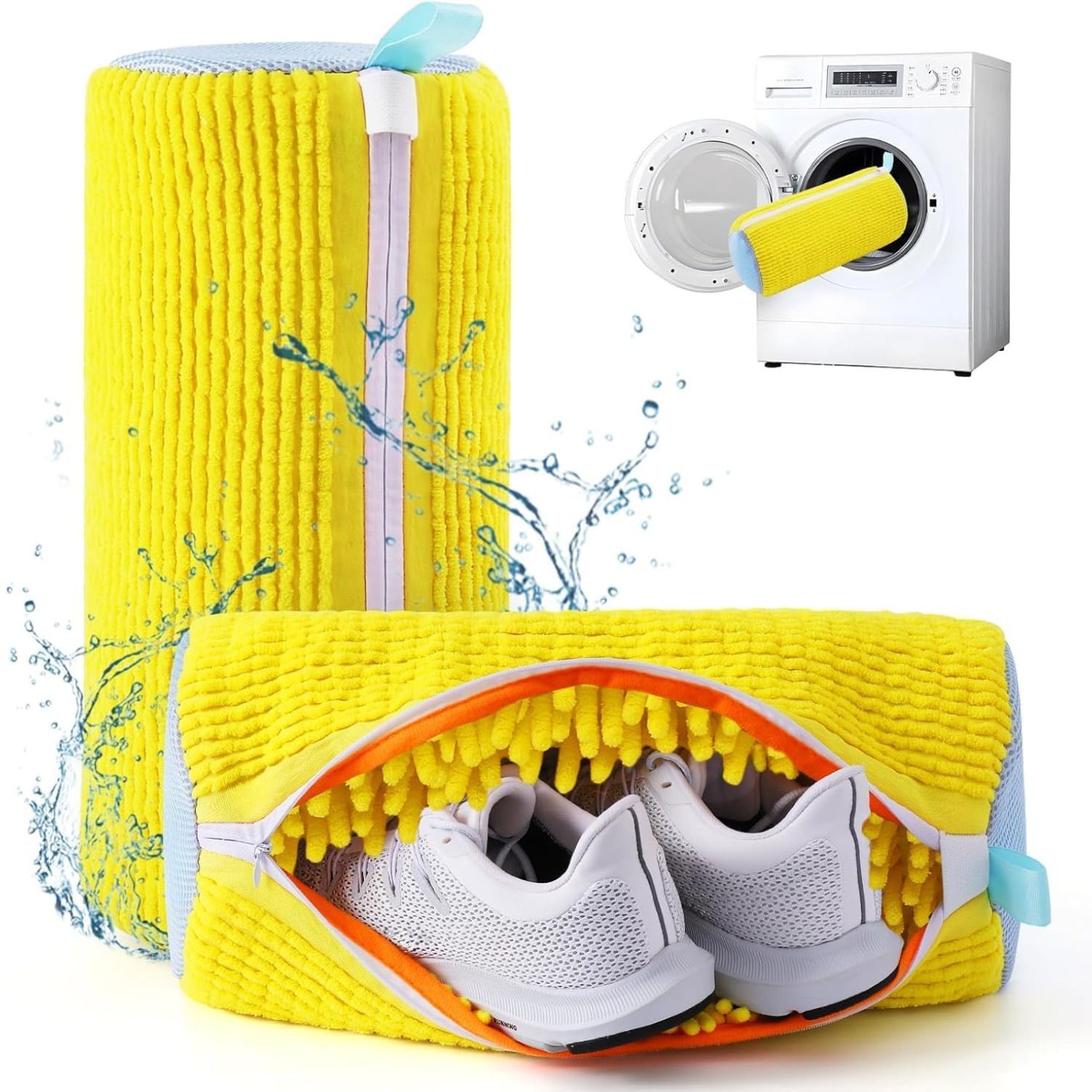 Shoe Washing Machine Bag Laundry Shoes Bag for Washer and Dryer Laundry Trolley