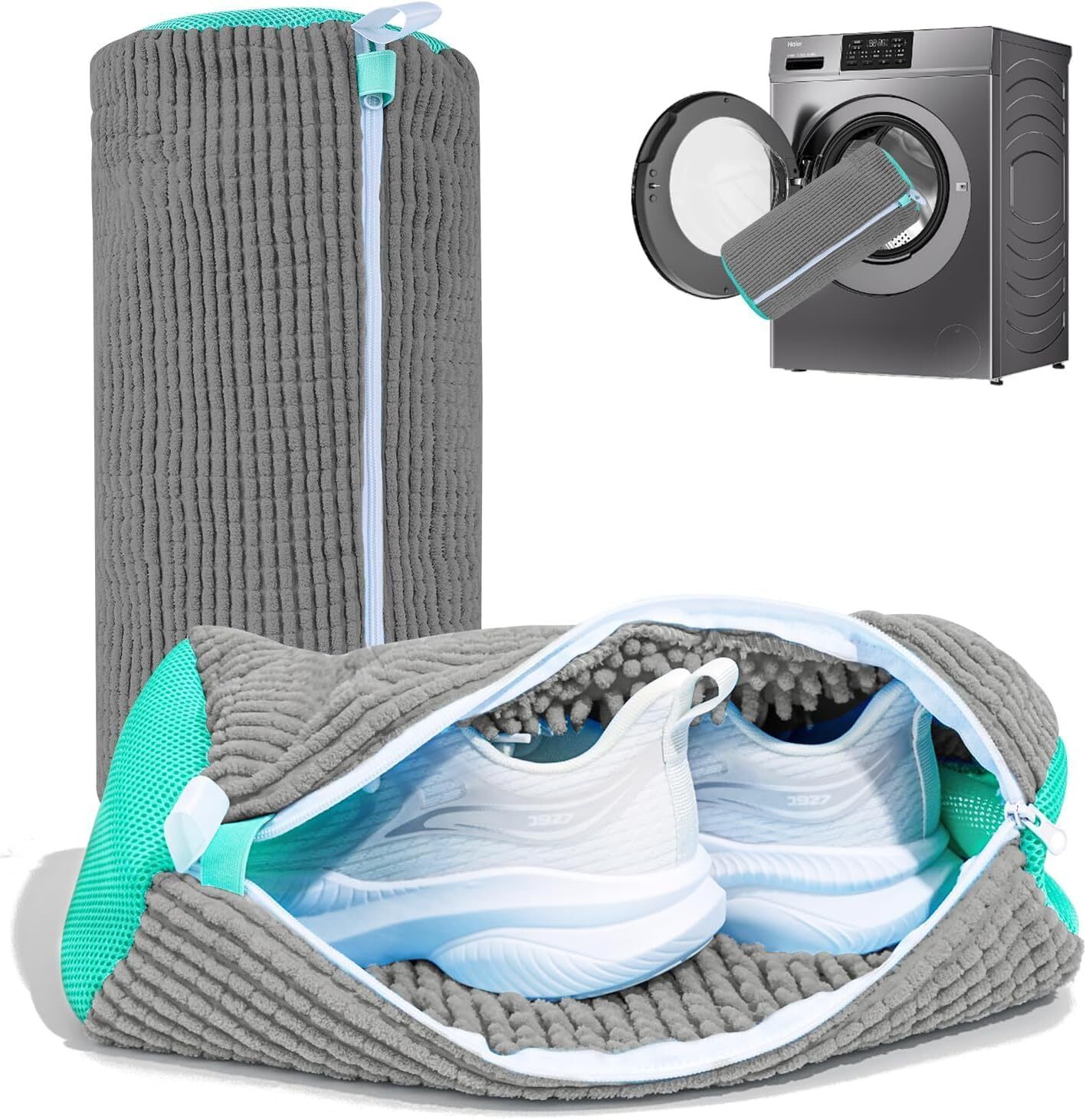 Mesh Shoe Washing Bag for Washing Machine Protection Durable Sneaker Laundry Bag Laundry Trolley-image-0