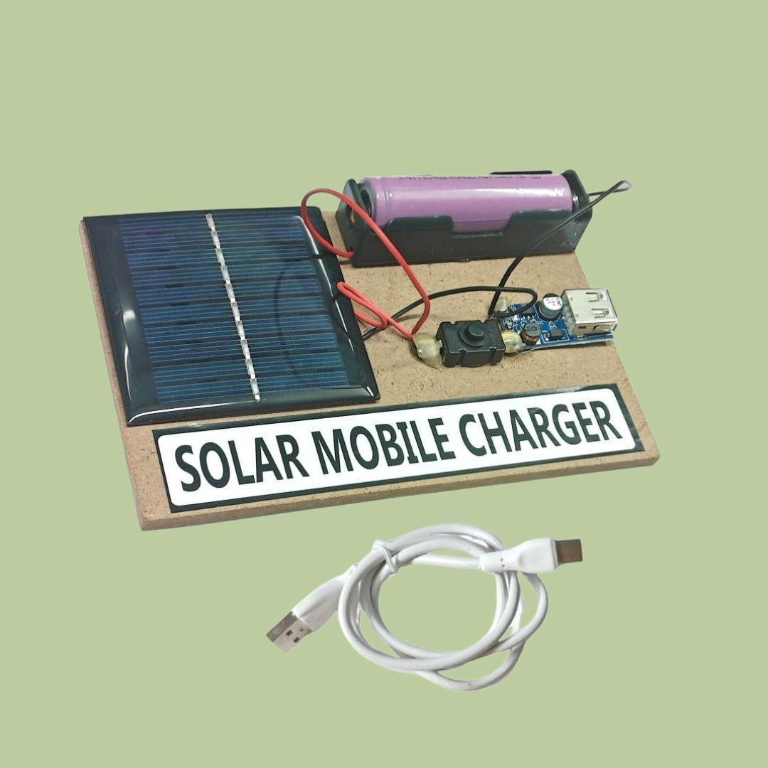 erhindia DIY STEM Solar Charger Project Kit – School Science Model for Kids and Teens-picture-23
