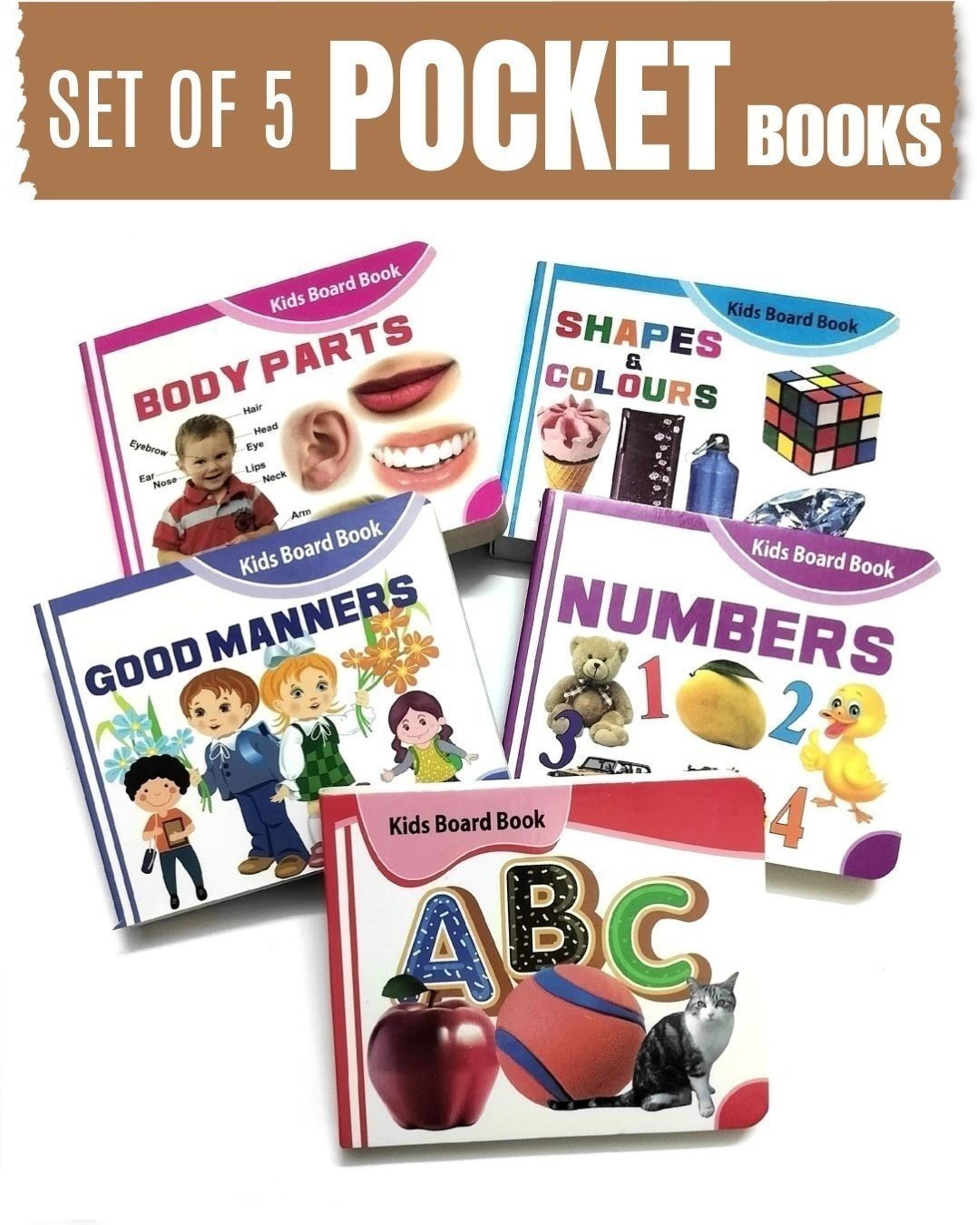 zeqtos Early Learning Toy Library Pre-nursery to Primary Children Baby Books Set.-picture-24