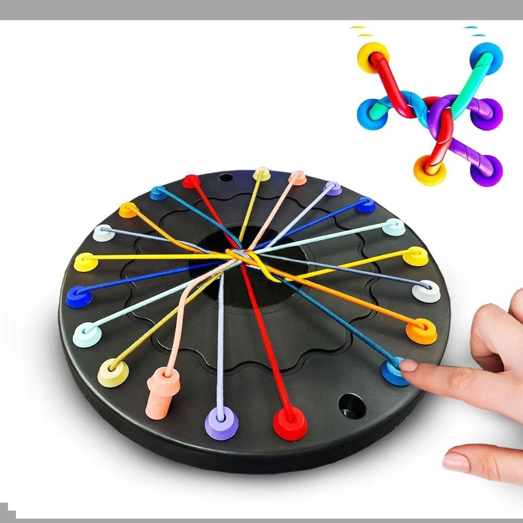 arkonnect Rope Untangling Puzzle Game Twisted Rope Brain Teaser for Kids & Adults-107-picture-47