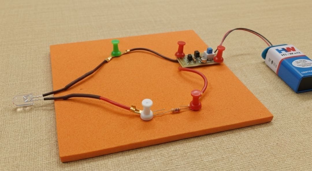 erhindia DIY Automatic Night Lamp ON Off STEM Learning Physics Experiment Project Kit-picture-38