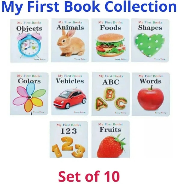 little mind Baby First learning Book Pack Of 10 image 1