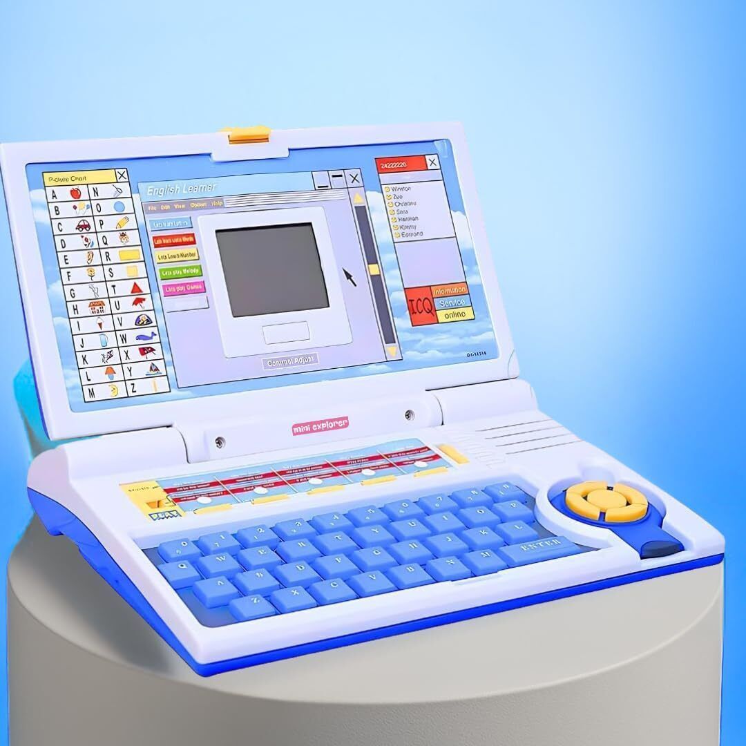 snish signature Laptop, Kids Computer Toy with 20 Activities, Letters, Words, Games-picture-8