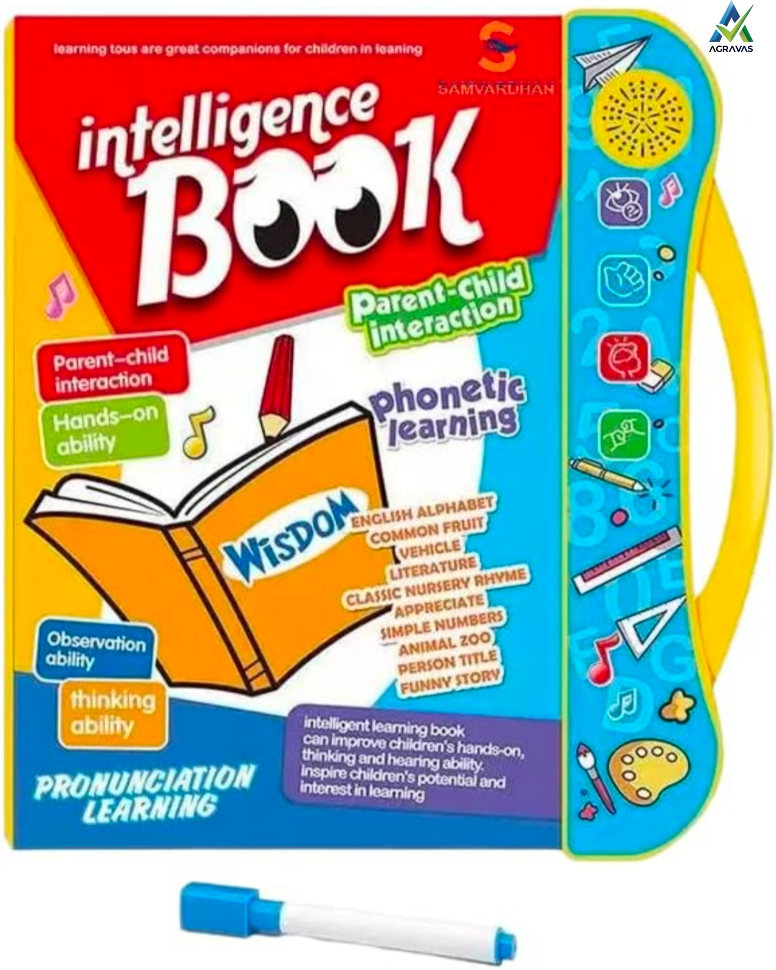 Smart Intelligence Musical Learning Study E Book for Kids | Sound & Learning Toy-image-19