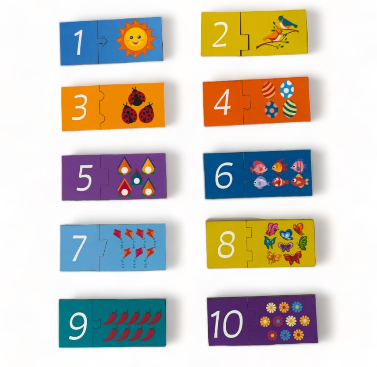 kiddiwinks 1 To 10 Number Link Puzzle image 1