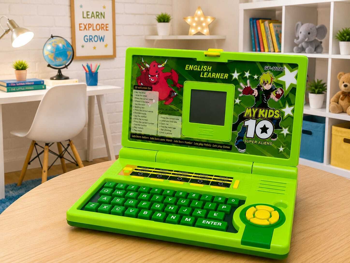 tiny tales Educational Computer Laptop(IND*54) Toy for Kids with Mouse-picture-28