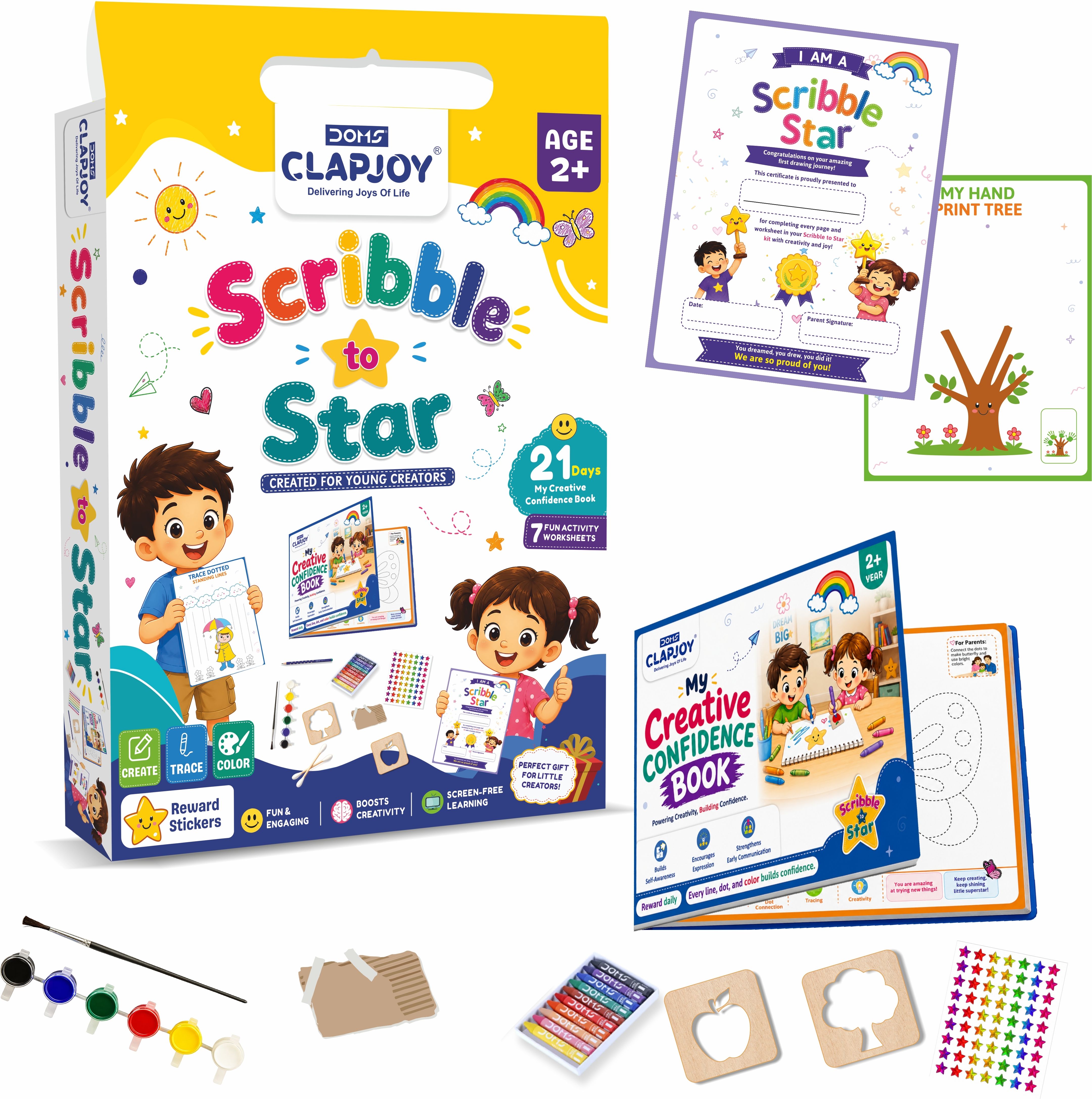 Scribble to Star - My Creative Confidence Book Kit-image-43