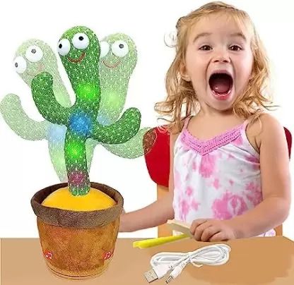 Dancing Talking Cactus Plush Toy, Wriggle, Singing, Repeats What You Say-335-image-28