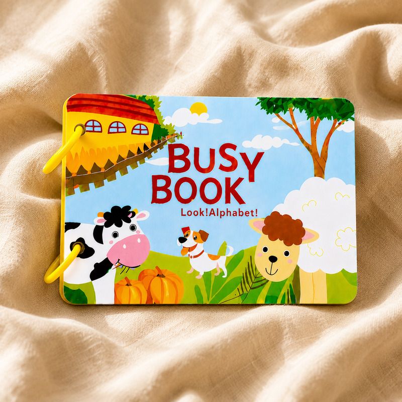 srx enterprise Busy Book Look! Kids Alphabet Book-picture-31