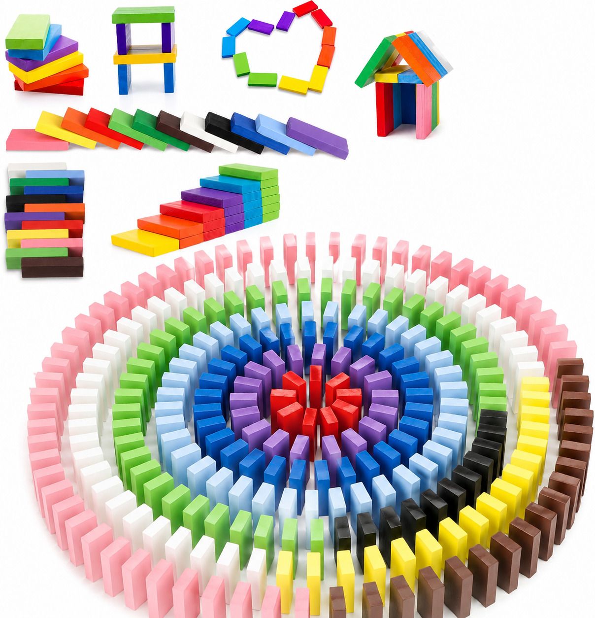 Domino Blocks Set 240 Pcs-image-46