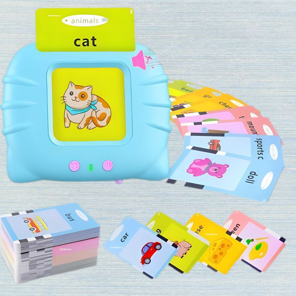 kidsdreams Interactive Audio Learning Flash Cards Toy for Kids Early Education-picture-0
