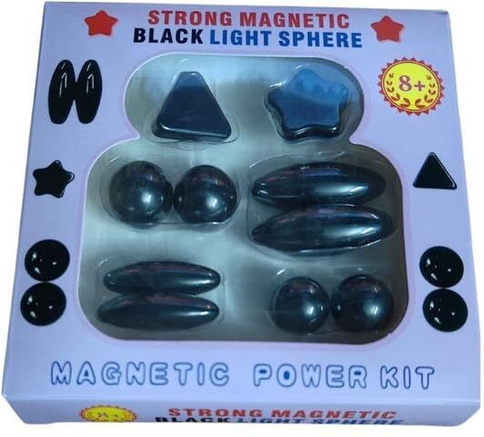 saaishvi DIY Magnetic Kit for Kids (10 Pcs / 5 Shapes)-picture-16